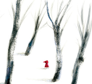 Caperucita Roja en las ilustraciones de Adolfo Serra